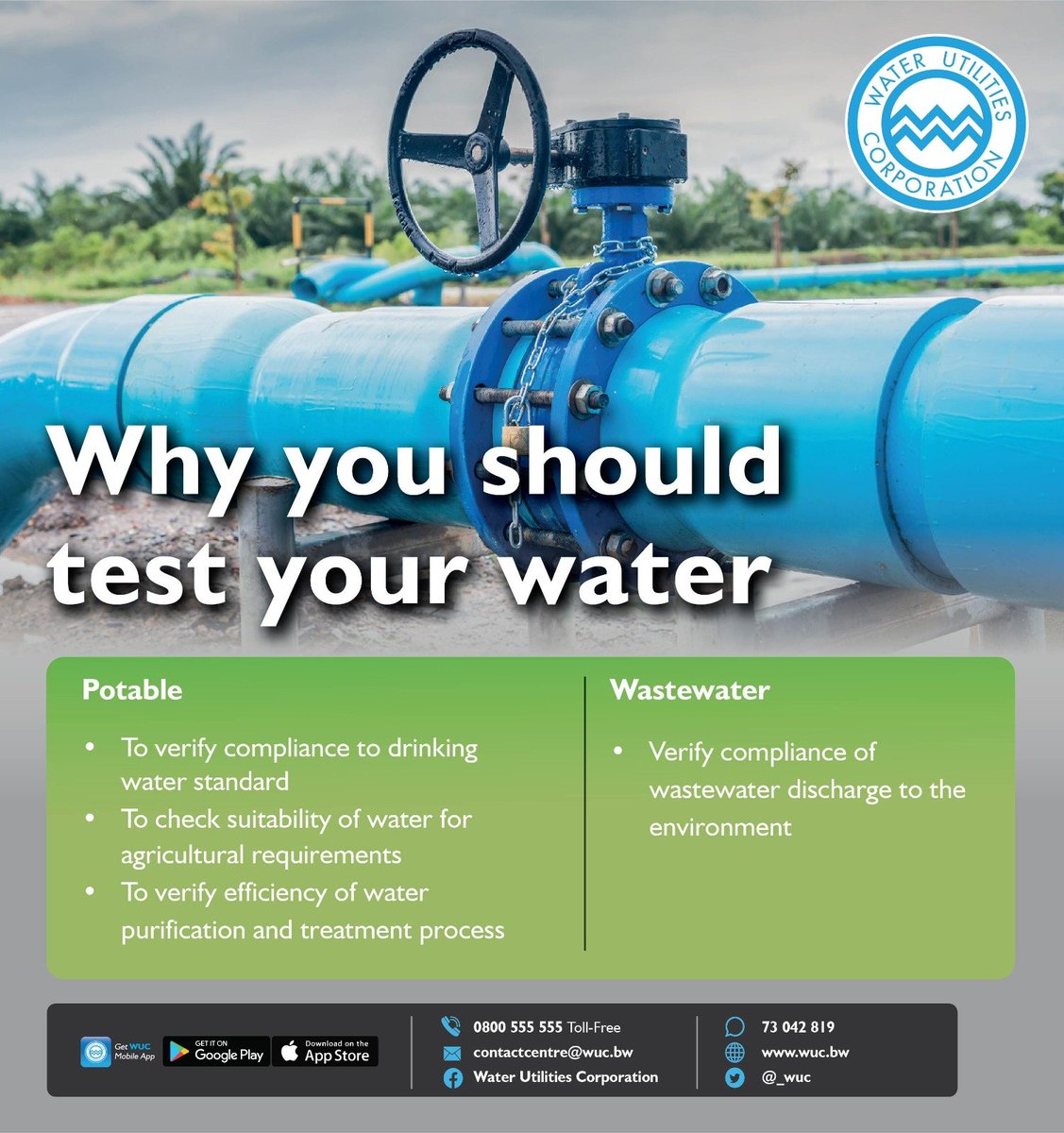 _WUC's tweet photo. Why You Should Test Your Water https://t.co/iA49I7kM2F