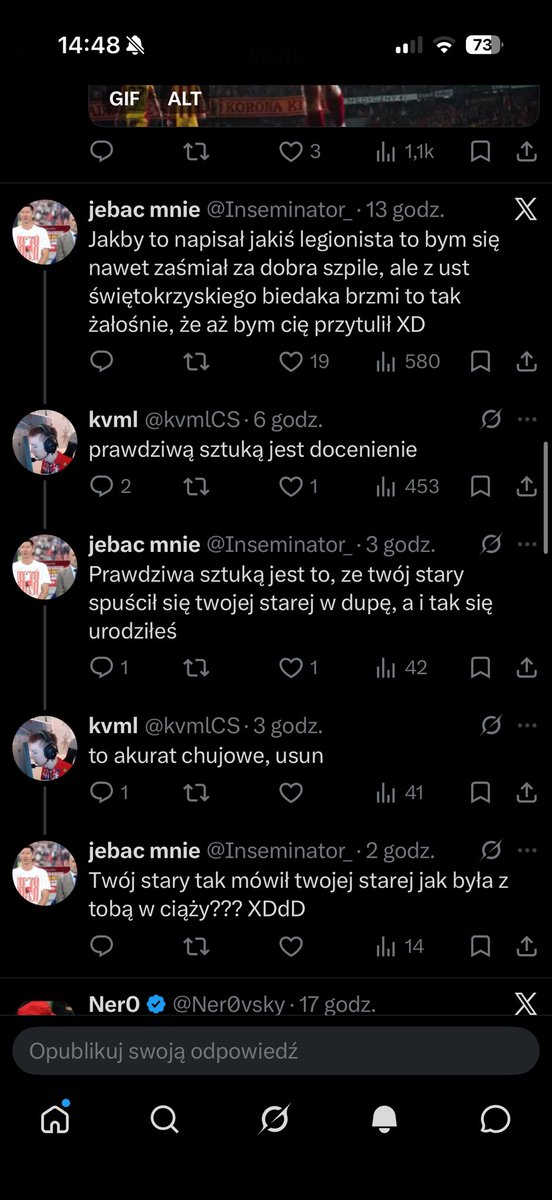 kvmlCS's tweet photo. @Ner0vsky @BartoszKGHM @Dawid_Shulou Najbardziej kulturalna ekipa w Polsce. W lidze hools macie +5 pkt https://t.co/6RGVgHUcB6