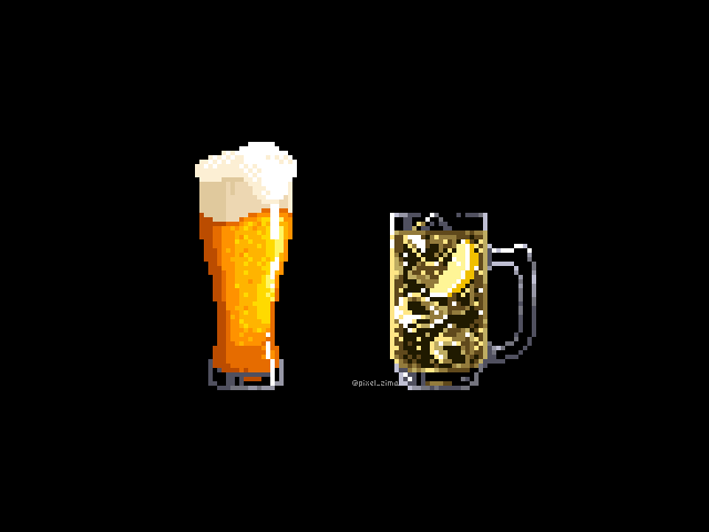 pixel_zima's tweet photo. 【ZiMAのコミティア156情報】
焼き鳥ステッカー
ねぎま・かわ・なんこつ・レバー・ぼんじり・つくね
1本￥200
6本盛合せ￥900

ビール・ハイボールステッカー
1杯￥200

うちのブースに来てくれたお客さんが「とりあえずねぎまと生ください！」みたいに言ってくれて最高です https://t.co/talBdXoJFs