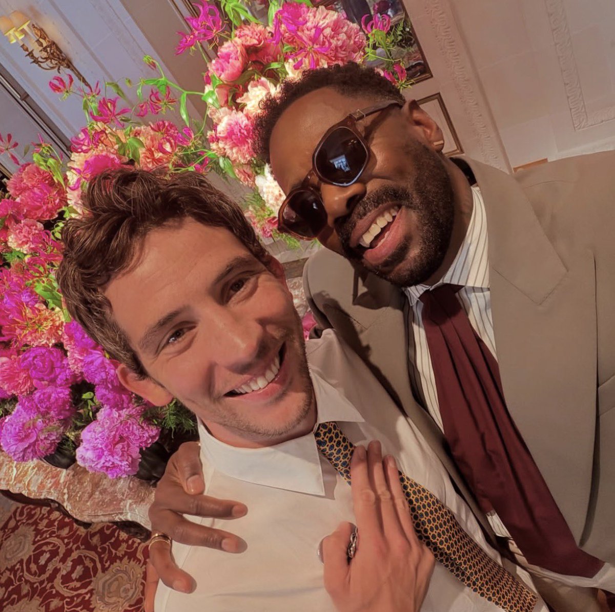 FilmUpdates's tweet photo. Josh O’Connor and Colman Domingo via Instagram 📸 https://t.co/8DC7SQJROE