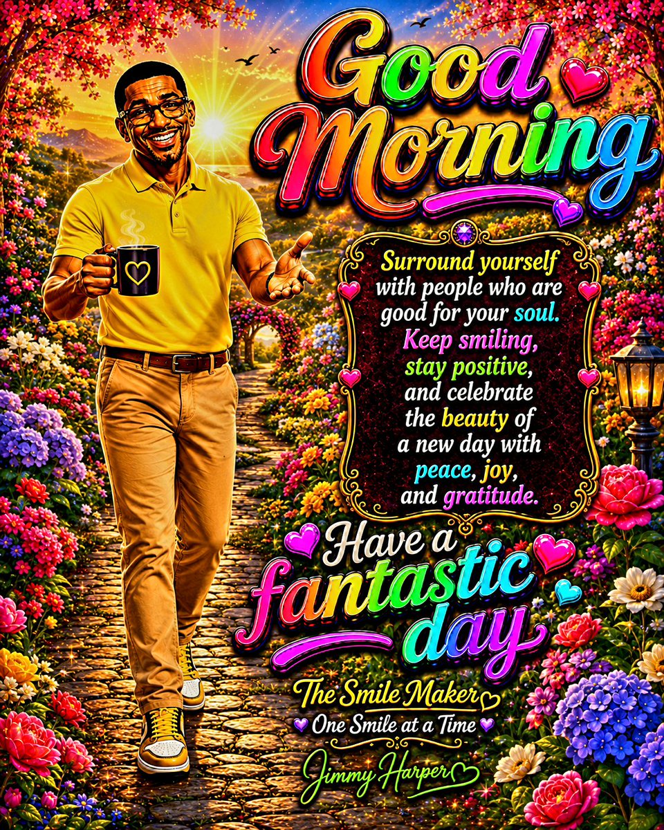 Jimmy_Harper's tweet photo. Hello 👋🏽
Good Morning and Happy Wednesday 💚

Step into today with gratitude, kindness, confidence, and faith that fresh blessings are already on the way

Have a wonderful day and enjoy your Wednesday, one smile at a time

#GoodMorning #HappyWednesday #SmileMaker #KeepSmiling https://t.co/jry3env1kD