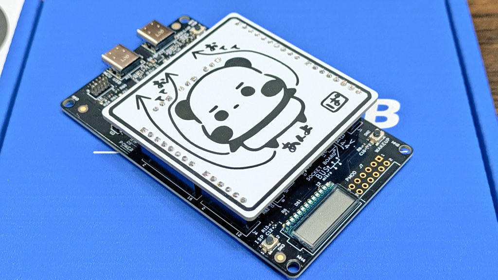 panda3tt's tweet photo. 専用の基板作った！
#DigiKeyM1 https://t.co/ur1bxAIEke
