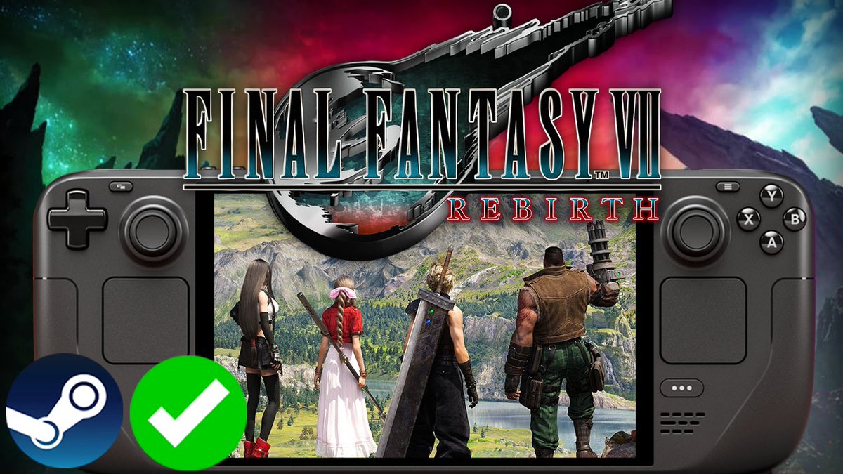 deckwizardyt's tweet photo. FINAL FANTASY VII REBIRTH Steam Deck NEW 1.005 Patch FSR Update Performance: FSR4/FSR3 Upscaling

✅ https://t.co/9Pa4kAmhHU https://t.co/ZQbnzGpTfu