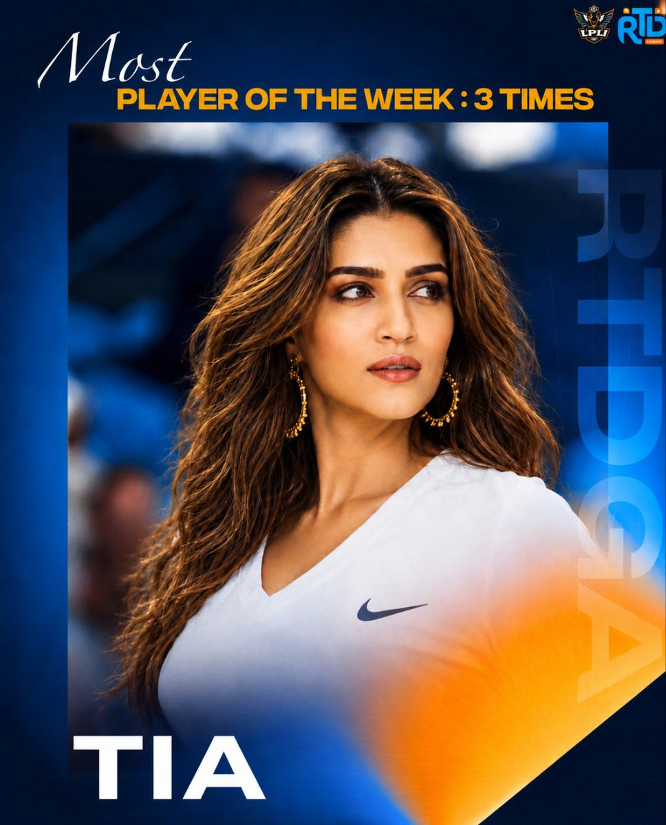 TheRTDGames's tweet photo. IPLPL MULTIVERSE ERA AWARDS.

Congratulations @TiaaH345 for Winning Most Player Of The Week in the Season.

#IPLPL https://t.co/n5MJgfCUnt