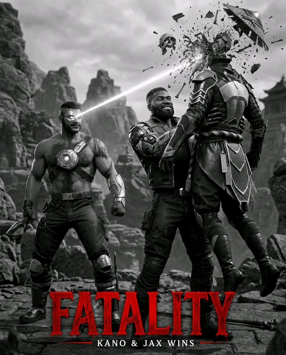 GeorgemanGms's tweet photo. Gotcha!  🦾💥 #MortalKombat https://t.co/RnAEueL9AI