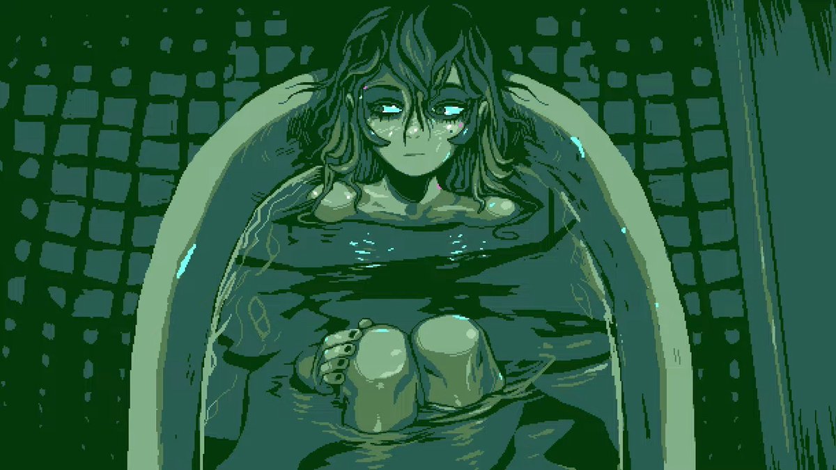 PIKCAL1's tweet photo. Uno de mis juegos más esperados del año es Neverway. Llevo siguiéndole la pista desde que lo vi anunciado y le tengo unas ganas brutales. 

A mí dame todos los juegos que quieras de estética pixel con historias turbias, por favor. https://t.co/DfRqHe9aHm