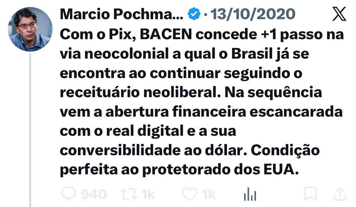 Felippe_Hermes's tweet photo. O Pix é neocolonialismo https://t.co/l2Skk30yUV