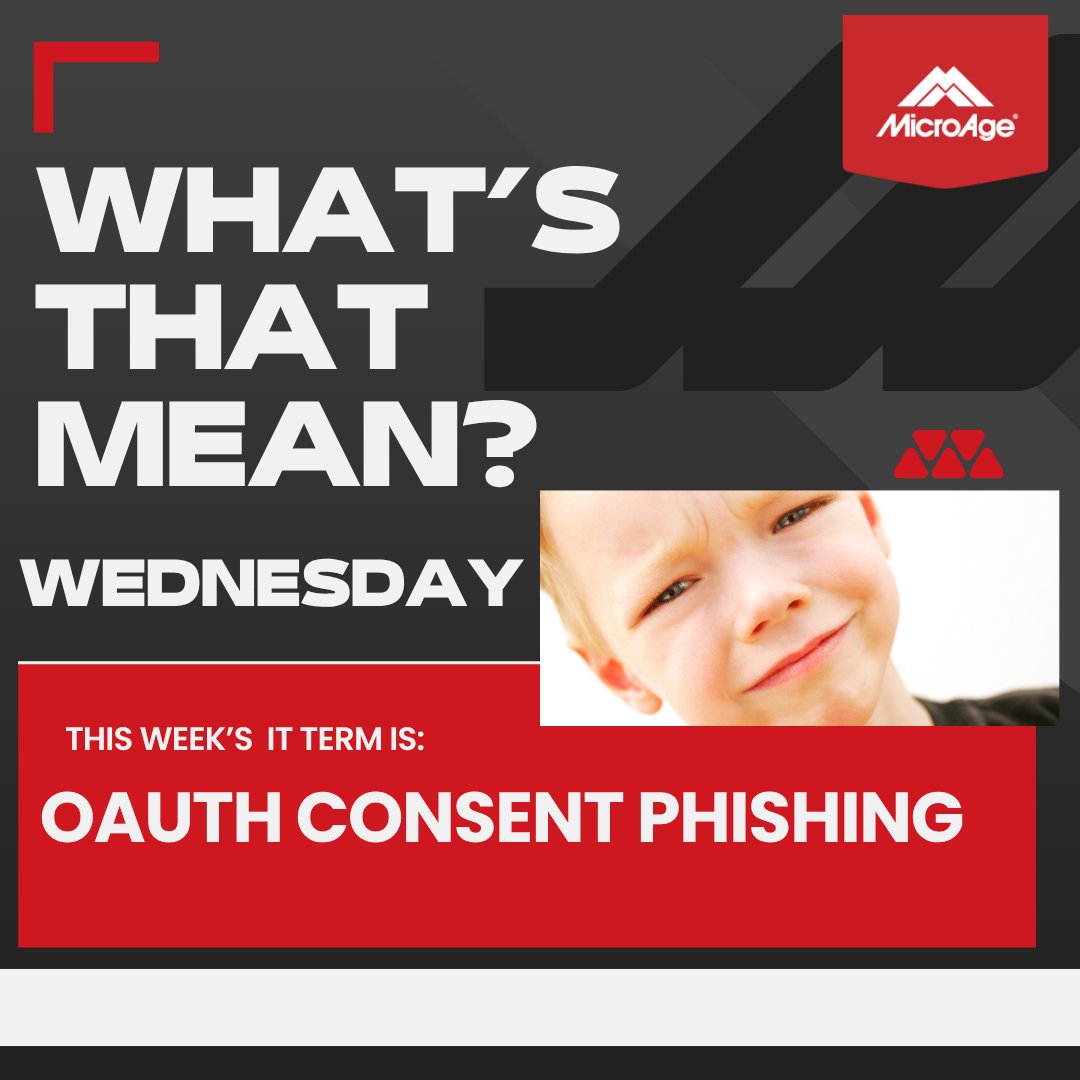 MicroAgePW's tweet photo. OAuth Consent Phishing – An attack where users are tricked into granting a malicious application access to their cloud account (like Microsoft 365 or Google Workspace) through legitimate OAuth authorization screens. https://t.co/YN96q7mxJv