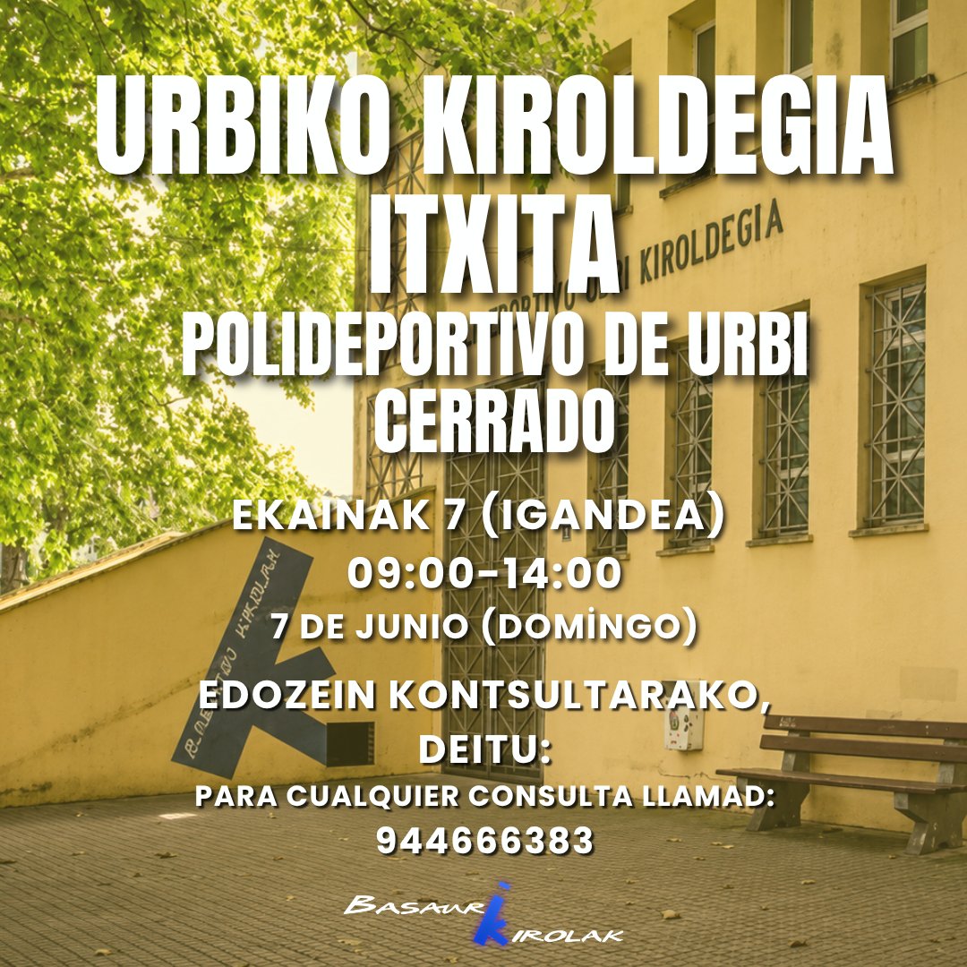 Basauri Kirolak tweet media