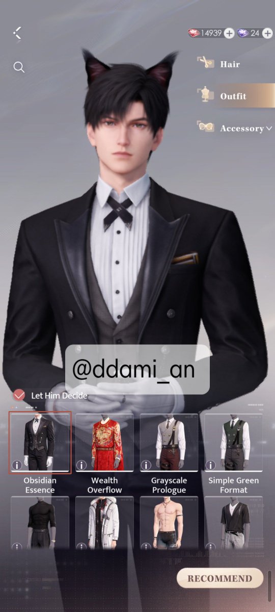 ddami_an's tweet photo. Zayne and Rafayel outfit: https://t.co/77aQqimdnH
