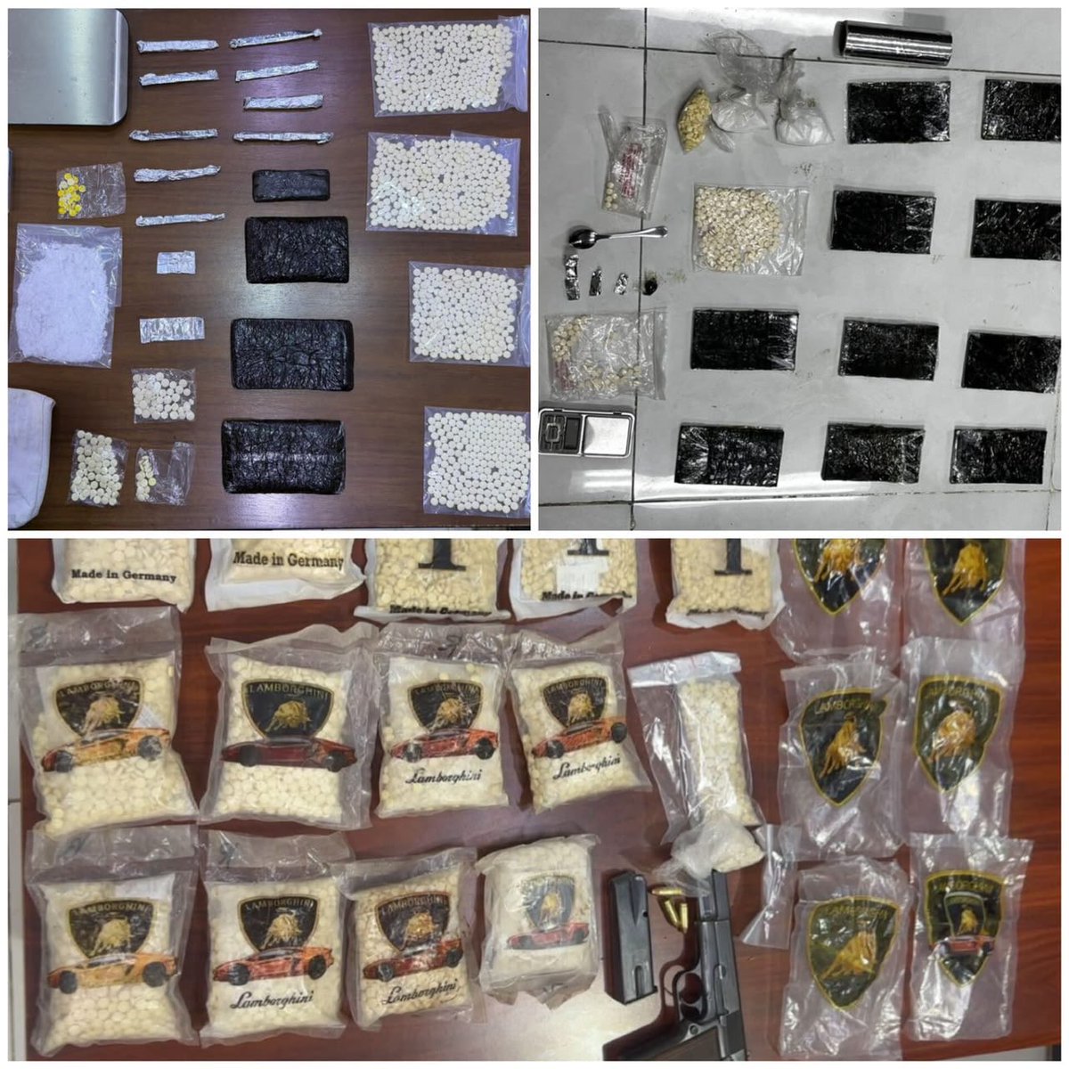 Police_Jo's tweet photo. إدارة مكافحة المخدرات تتعامل مع ثماني قضايا وحملات أمنية نوعية، ألقت القبض خلالها على ١٨ تاجراً  ومروجاً من ضمنهم ٣ أشخاص من المصنفين بالخ��رين جداً 

https://t.co/TsyQc9eFPw

#الامن_العام #الاردن https://t.co/SwkU2SK4o5
