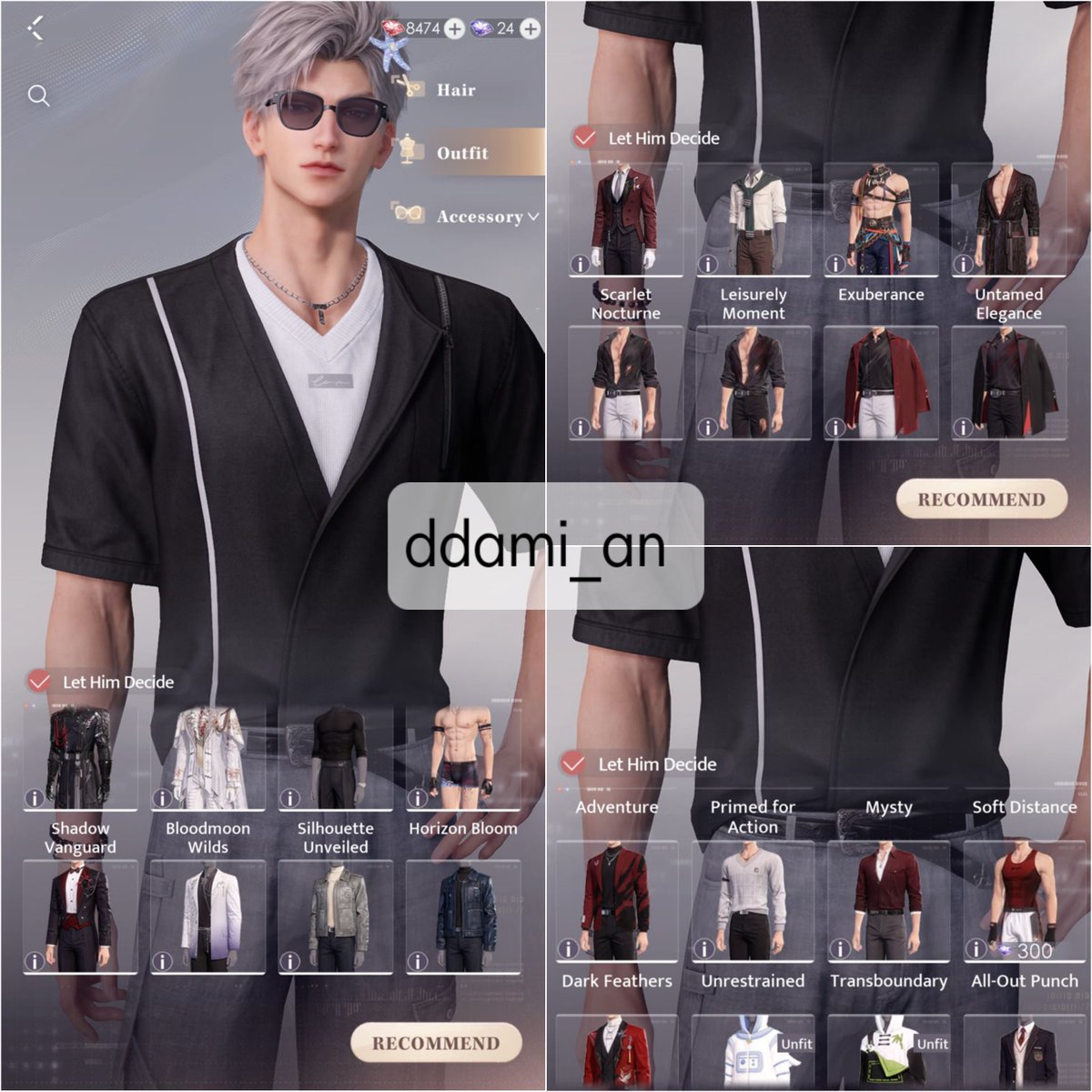 ddami_an's tweet photo. Sylus outfit: https://t.co/h0MC76pU89