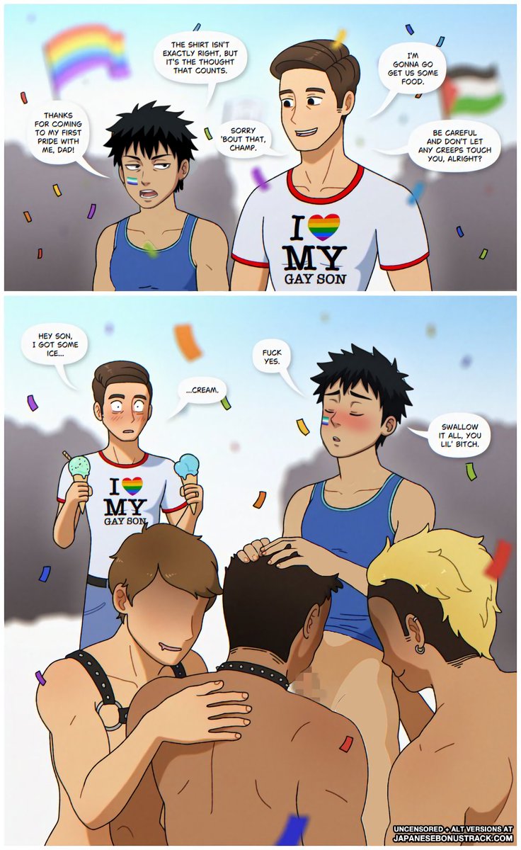 HimbxLover's tweet photo. ᅠ
『 Hey, se supone que es el mes gay no?
Entonces hay que celebrarlo con orgullo!
No hay tiempo para sentir vergüenza~
Acércate, no tienes ganas de celebrar con Haru?~ 』
ᅠ
             #GayRp #SexRp #OpeRp https://t.co/ZayqbHYP5I