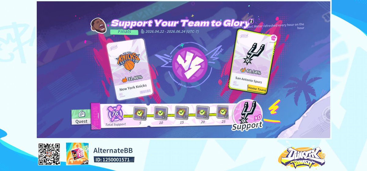 basly24's tweet photo. Come join me in Dunk City Dynasty! https://t.co/66jzE6bJ5G