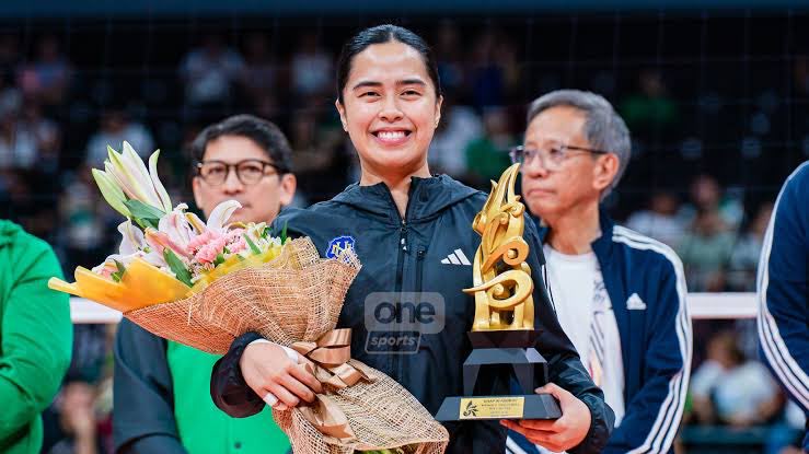 nationalufan's tweet photo. For the FIRST OVERALL draft pick, Galeries Tower Highrisers selects the 2x UAAP WV Best Setter and 3x UAAP WV Champion, Camilla Lamina from National University!

Congrats Lams! Good luck in the pros! 💛💙 https://t.co/IohbjuOLVH