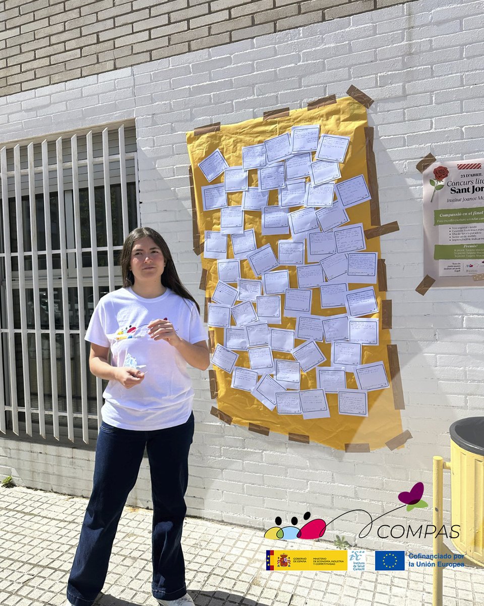 compasproyecto's tweet photo. La compassió també s’escriu❤️Barcelona hem impulsat un concurs de relats centrat en la compassió en els processos de final de vida✨/La compasión también se escribe❤️Desde Barcelona hemos impulsado un concurso de relatos centrado en la compasión en los procesos de final de vida✨ https://t.co/epw2sUPbQu