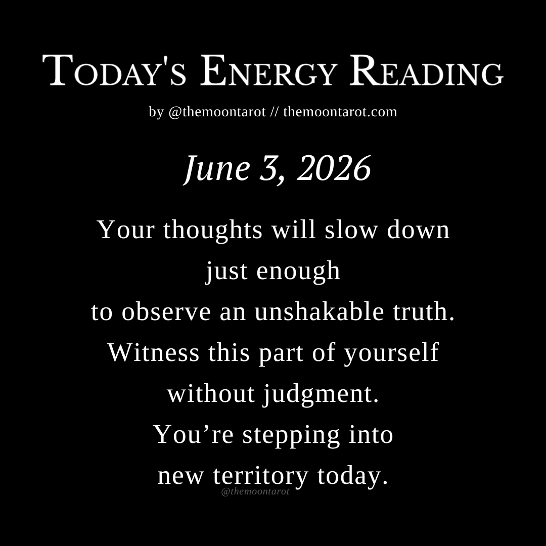 themoontarot_'s tweet photo. Today's Energy Reading: June 3, 2026 https://t.co/Z1ZHseYxku