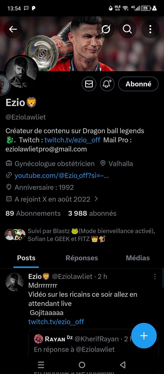 ams45xp's tweet photo. @Eziolawliet Je participe empereur ezio !!! 🙂‍↕️✋ https://t.co/NBt4LKJo0W