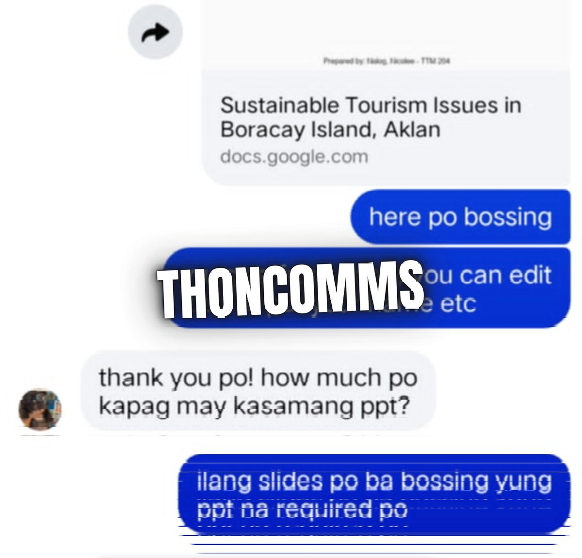 thoncomms's tweet photo. — 𝘾𝙡𝙞𝙚𝙣𝙩 𝙋𝙧𝙤𝙟𝙚𝙘𝙩 𝘿𝙚𝙡𝙞𝙫𝙚𝙧𝙚𝙙 —

We provided an assistance in the creation of a Case Study regarding the sustainable tourism strategies in Boracay, Philippines

Message us today!

#accountant_thoncomms lf client commissioner https://t.co/vA6rQBFS5t