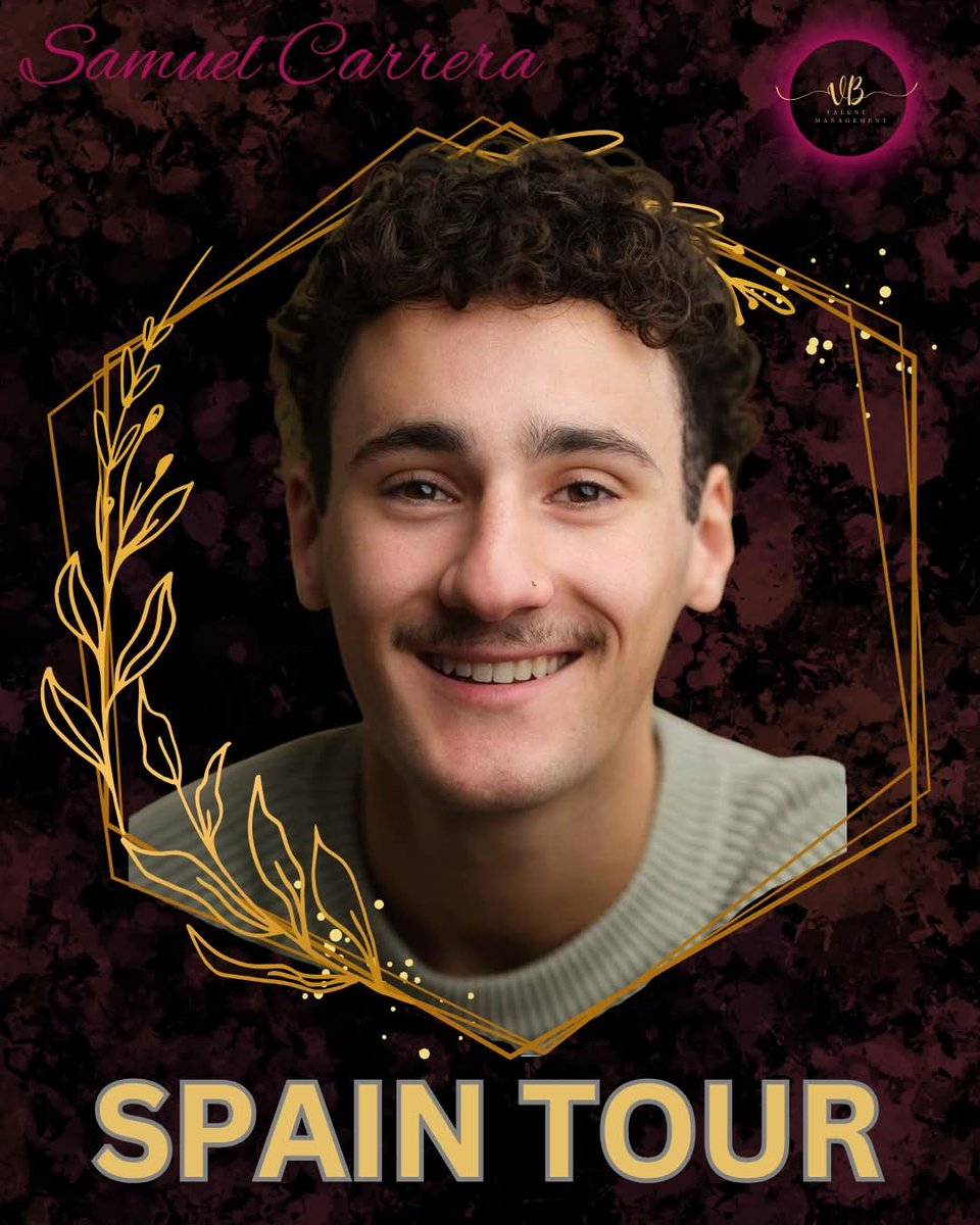 VBtalentmgmt's tweet photo. Well Done to Samuel Carrera who has been confirmed for a theatre and schools tour of Spain for later this year https://t.co/EB9WMWdHV9