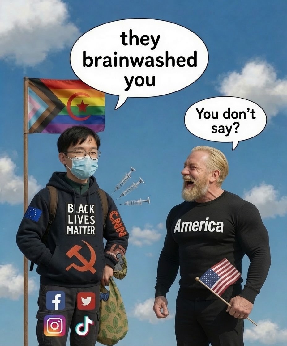 SaltyGoat17's tweet photo. Literally every retarded liberal!!😂 https://t.co/XQ6hDOWScd