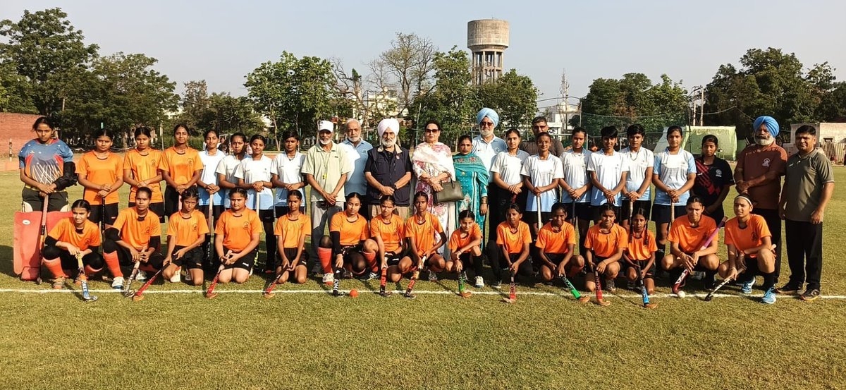 MBCT_Trust's tweet photo. The 9th Annual Summer Hockey Camp (SHC-2026), a five-day camp being held from 2nd to 6th June 2026, was inaugurated by Mandeep Kaushal, District Sports Officer (DSO), Fatehgarh Sahib. Kuldeep Singh, Principal ITI Bassi Pathana, attended as the Guest of Honour.
#MBCT #ITIgrounds https://t.co/xiN7c1rMI6