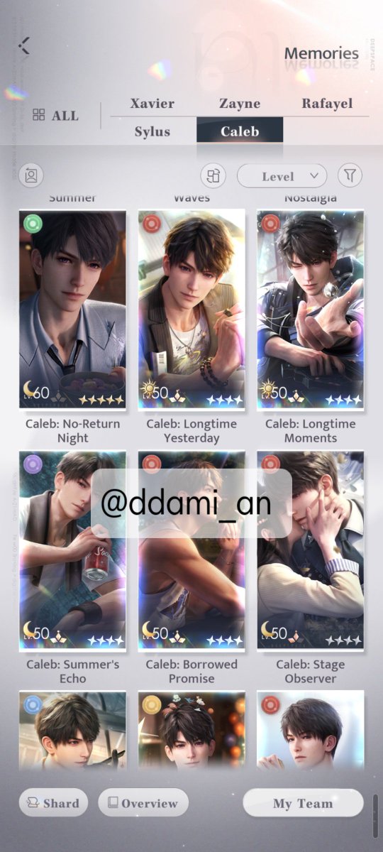 ddami_an's tweet photo. Rafayel and Caleb card: https://t.co/paHtUaPs7y