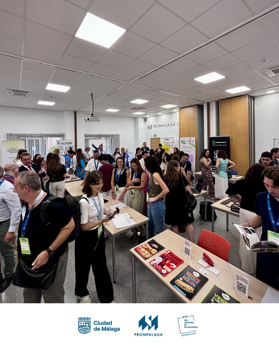 promalaga's tweet photo. La tercera edición de #PromálagaMARKET ha reunido en #Promálaga I+D a empresas de la Red Municipal de Incubadoras (RMI) en una jornada dedicada al emprendimiento, la innovación y la generación de nuevas oportunidades de negocio.

#Emprendimiento #Innovación #Málaga https://t.co/sO2w7qCQbz