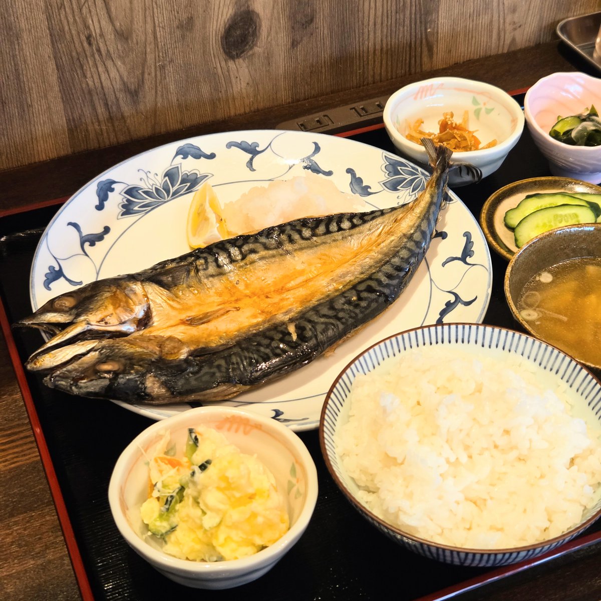 exmarke's tweet photo. そすい亭さんの「焼きサバ定食」
いいと思います https://t.co/iUiDgkIuvS