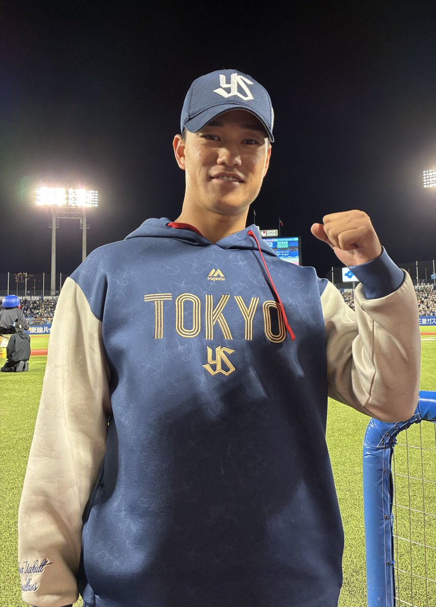 swallowspr's tweet photo. 本日のヒーロー
#高橋奎二　投手
今シーズン初勝利
ナイスピッチング👍

#増田珠　選手
決勝ホームラン
ナイスバッティング👍
増男〜

#モンテル　選手
ナイスキャッチ👍

#swallows
#燕心全開 https://t.co/posx4GkCyf