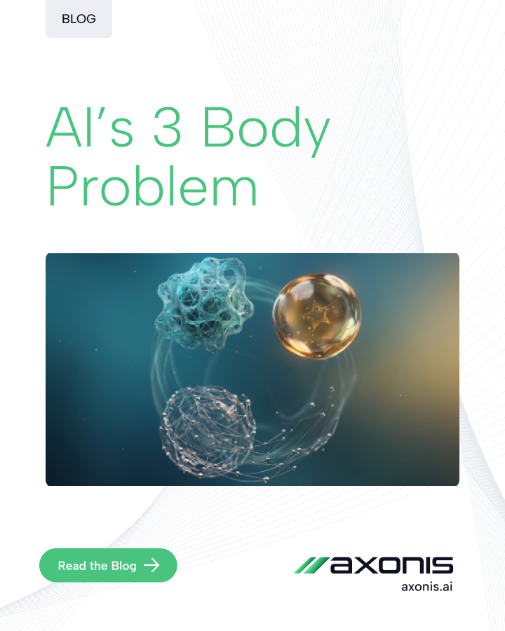 axonis's tweet photo. Enterprise AI is forcing data into a 3 Body Problem.

• Data increasingly resists centralization
• AI requires more context to create value
• The cost of moving data keeps rising

For years, the assumption was simple: centralize data, then apply AI.

But as AI moves from demos to production, that model is colliding with economic, regulatory, and physical constraints.

The next wave of AI infrastructure will not be built around moving data.

It will be built around bringing intelligence to where the data already lives.

Hear from Axonis CCO @SSheth on why Data Gravity could become one of the defining investment themes in enterprise AI.

🔗 https://t.co/SLsHQ4Nf9S