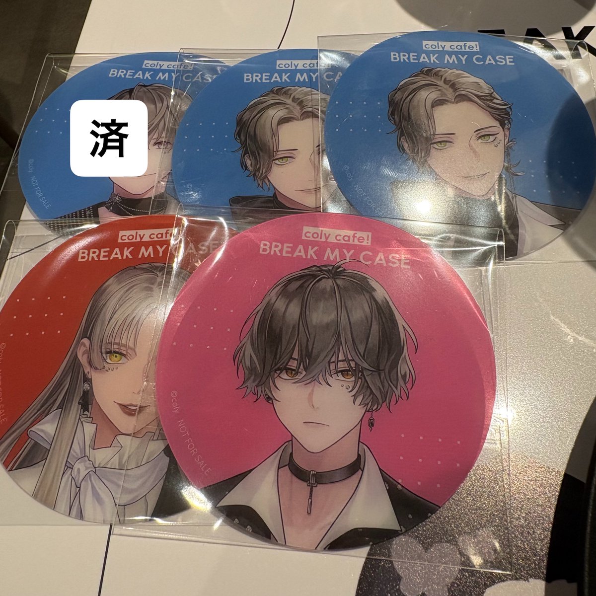 setsuna_0225's tweet photo. 【交換】ブレマイ コリーカフェ colycafe コースター 2周年

(譲)須王2・●環野・御門・●相沢

(求)壱川・立科・●恩田・●新名

●は●との交換のみ

郵送でのお取引または6/20なんば手渡し https://t.co/4f7wj1VGJE