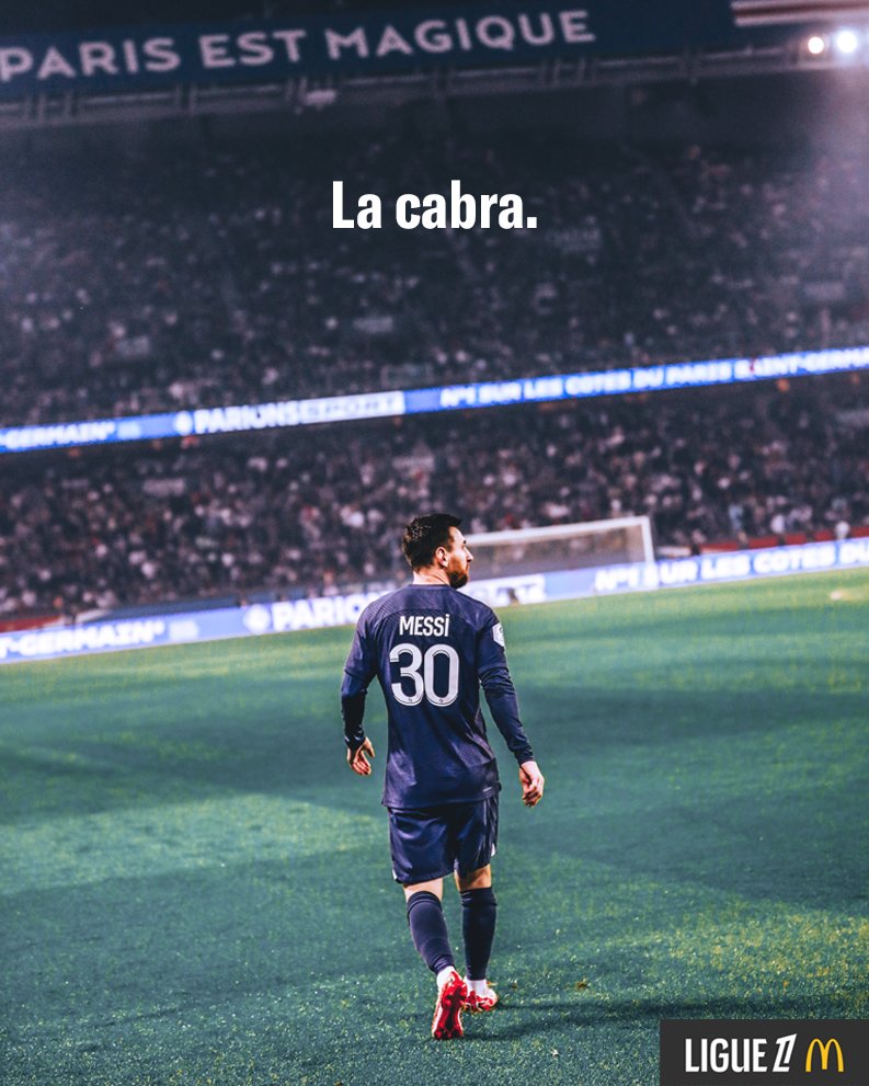Ligue1_ESP's tweet photo. 🐐🇦🇷 https://t.co/4DdpIVcvf0