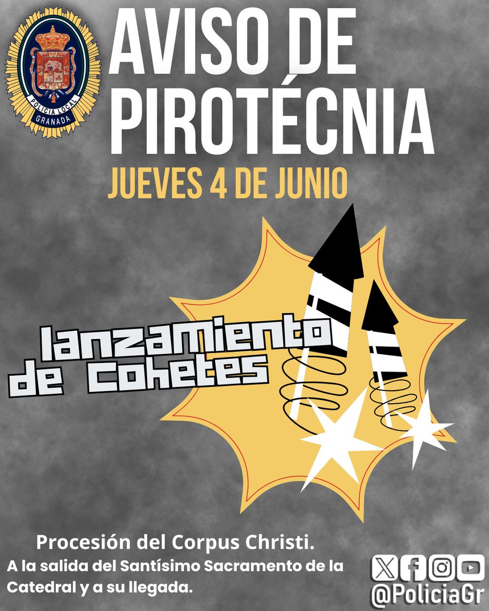 Policía Local de Granada tweet media