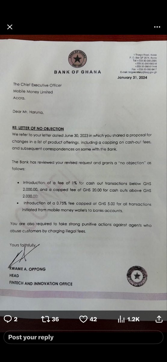 Pappi15th's tweet photo. Afenyo Markins, Kojo Oppong Nkrumah and their paid radio presenters should come and explain to the good people of Ghana who is responsible for this letter. Ghanaians are tired of their politics of stupidity so they should enjoy where they are, not to disturb the public peace. https://t.co/QhO527ezgj