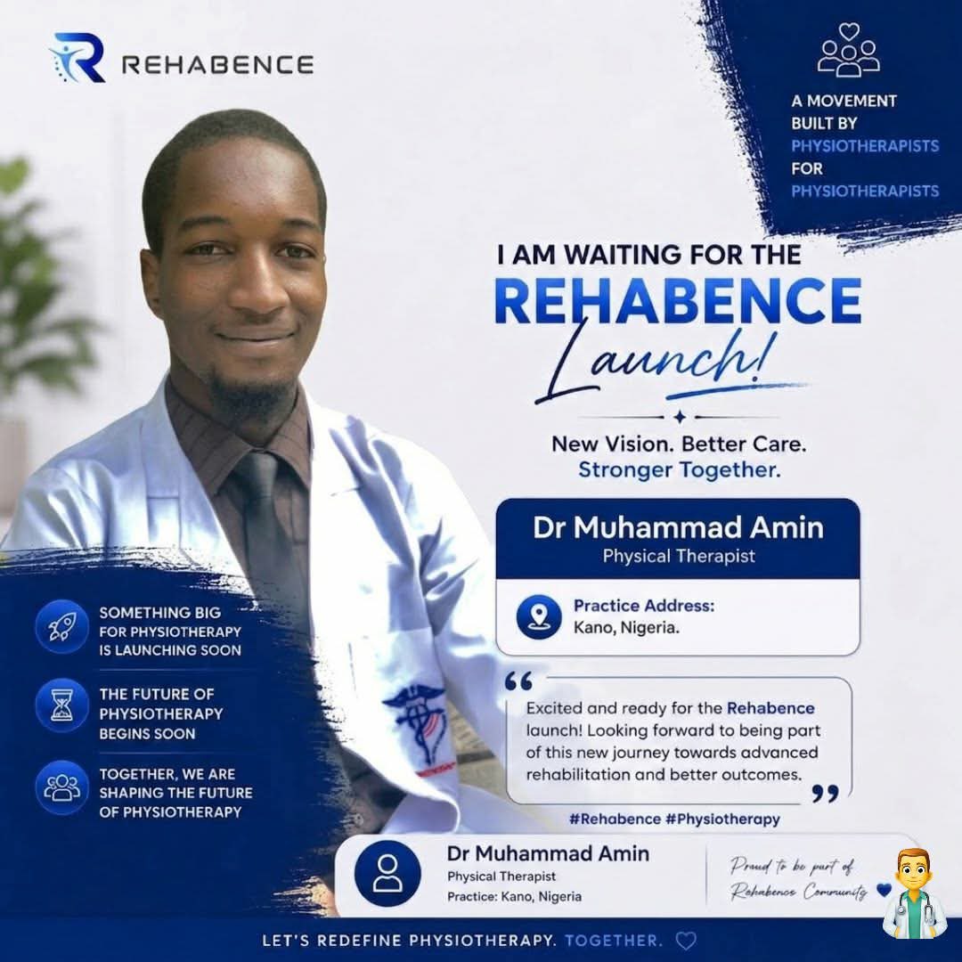 Rehabence's tweet photo. Excited to witness the journey of Rehabence as it moves closer to launch.

Initiatives that bring physiotherapists together, encourage knowledge sharing, and support professional development have the potential to create lasting value for our profession.
#Rehabence #Physiotherapy https://t.co/JOSihZWxGa