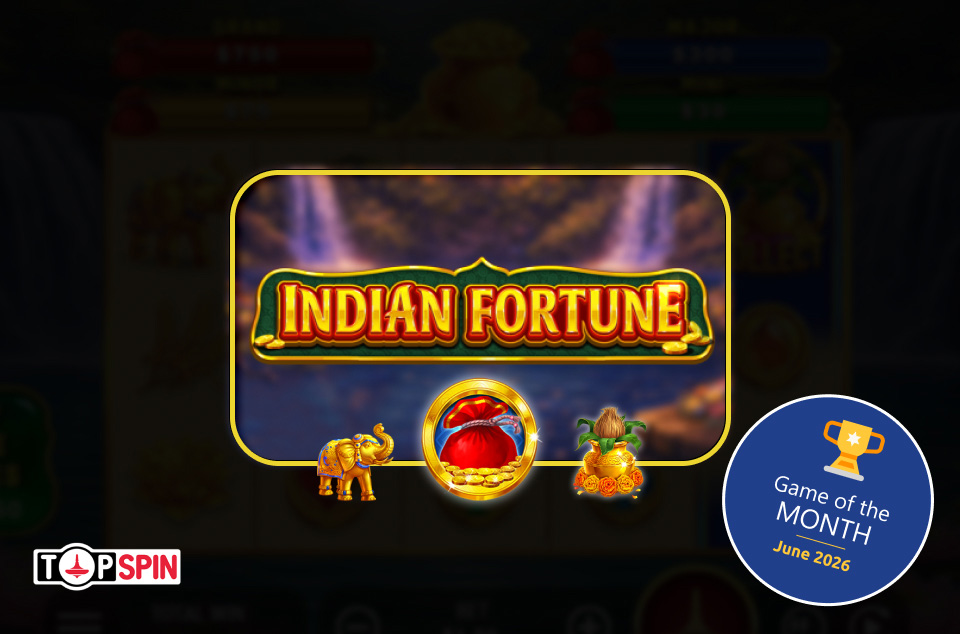 SlotsMate's tweet photo. Indian Fortune by TopSpin Games is SlotsMate’s June 2026 Game of the Month! 🐘

Take a closer look at how a Collect symbol can gather Cash values, unlock Jackpot prizes, and trigger Free Games when the right symbols land.

🔥Find out more here: https://t.co/1rLz7afRmj https://t.co/LDlm2W26F3