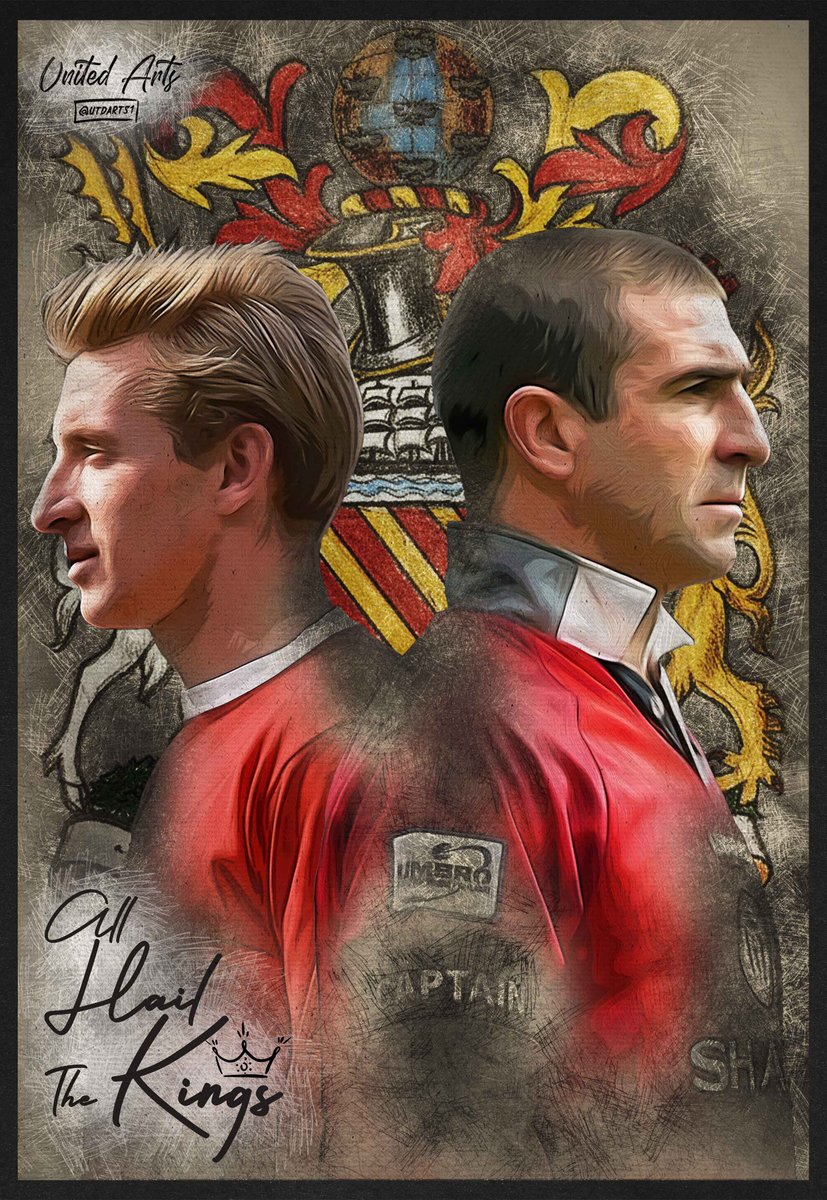UtdArts1's tweet photo. 🇾🇪 Two Kings. One Throne 🇾🇪

Not every club has one in their history. We’re special enough to have two.

#DenisLaw #EricCantona #MUFC https://t.co/E3uzXlo99O