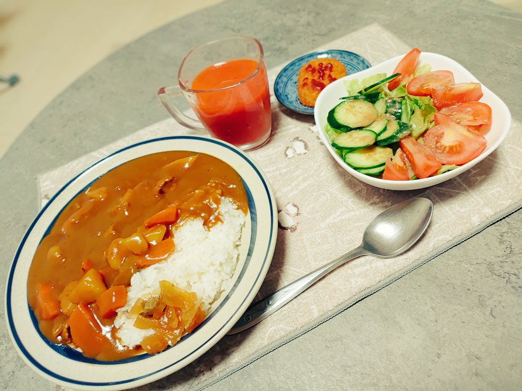 713439sn's tweet photo. 6食連続カレー🍛
#最終日
全部食べ切る為ではあるが「Togetherしようぜ‼️」が多い
(✖︎)Д✖︎)▃▃▃▅▆▇▉🔥🔥🔥ゴォォォ https://t.co/EdzXWPDRJd