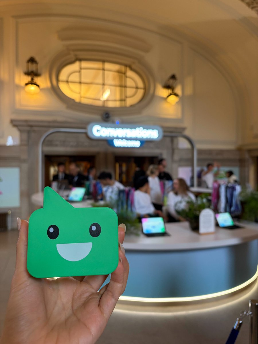 Wati_io's tweet photo. We're sponsoring the @Meta Conversations flagship event in London — and we're on the floor!

WhatsApp. Messenger. Instagram. The biggest business messaging event of the year, and the Wati team is here for it.

Be sure to find us at Booth #4, The Junction, Level 1, Central Hall Westminister and come say hi!