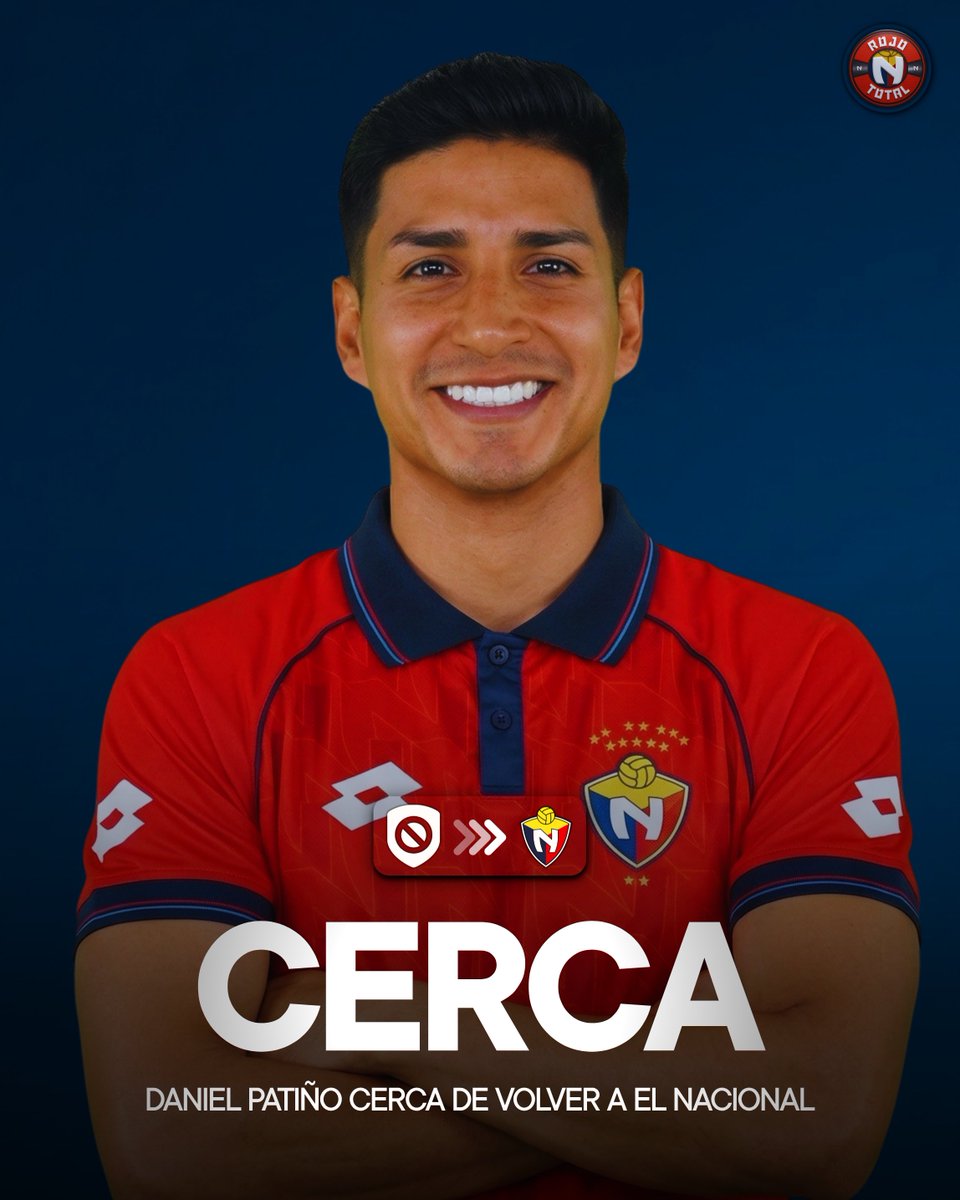 RojoTotall's tweet photo. 🚨𝐀𝐓𝐄𝐍𝐂𝐈𝐎́𝐍🚨| Daniel Patiño se encuentra entrenando en el Complejo Deportivo de Tumbaco. Sin embargo, para oficializar su regreso, el Club Deportivo El Nacional deberá cancelar valores pendientes correspondientes a los primeros meses del año, cuando el jugador formó parte de la institución.

Por su parte, la directiva del cuadro criollo se encuentra buscando una solución que permita incorporarlo a la plantilla, con la intención de que sea una pieza importante en la lucha por la permanencia en la LigaPro Serie B 2026.

#ElNacional2026