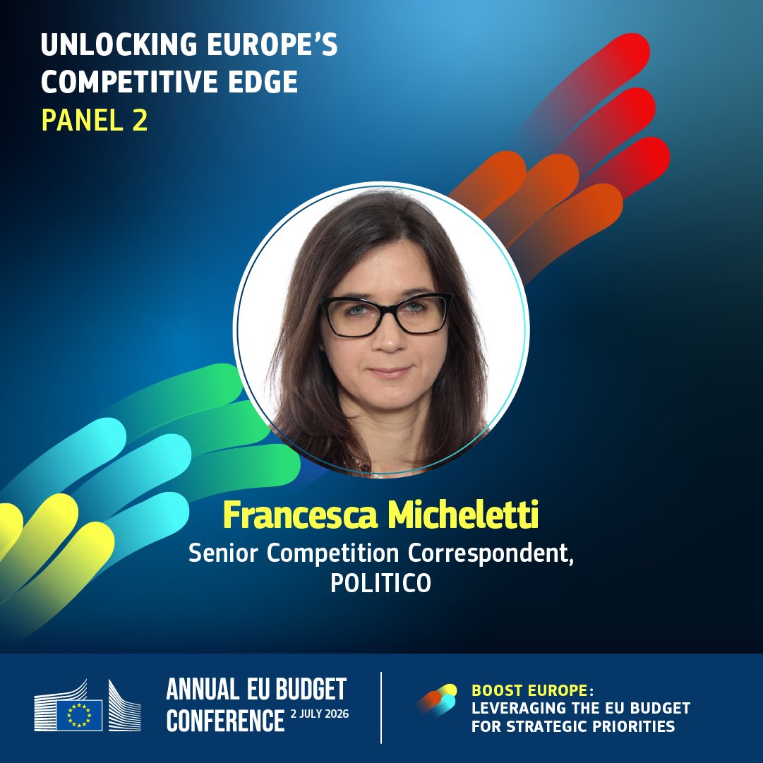 EU_Budget's tweet photo. 🎤Behind every successful conference are its moderators!

At the Annual EU Budget Conference 2026, they'll bring structure, professionalism, and just the right energy to keep conversations flowing.

👇Meet the voices guiding the event: https://t.co/A16YDWm2Xc https://t.co/vb43gRJg5X
