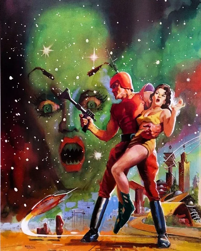 dpmont0407's tweet photo. Art by Basil Gogos https://t.co/ftQAB8mx18