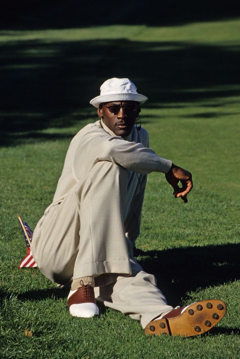 luusssso's tweet photo. Michael Jordan was gettin’ fits OFF on the golf course back in the day https://t.co/yuOSDId4Bo