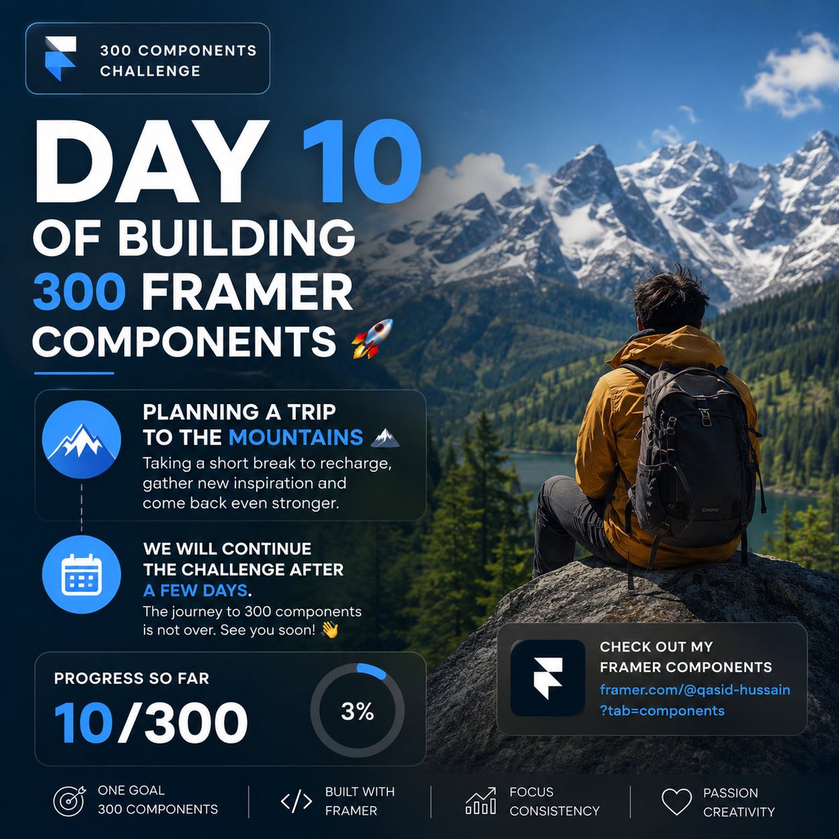 Qasid Framer Components tweet media