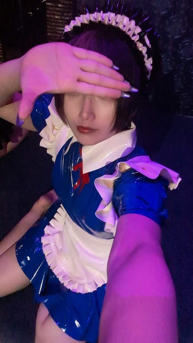 xxmiyabi_sm's tweet photo. お客さんが貸してくれたのー！
ラバーメイドだよ💙 https://t.co/E1T56Lxwtf