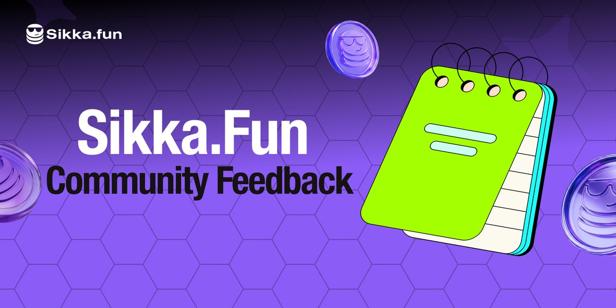 sikkafun's tweet photo. Your feedback helps build a better Sikka App 🚀

Tell us what you enjoy, what can be improved and what contests or features you’d like to see next.

⏳ Takes less than 2 minutes

Submit your feedback 👇
https://t.co/FFFimEIHK9 https://t.co/Xr1AIciJ7i