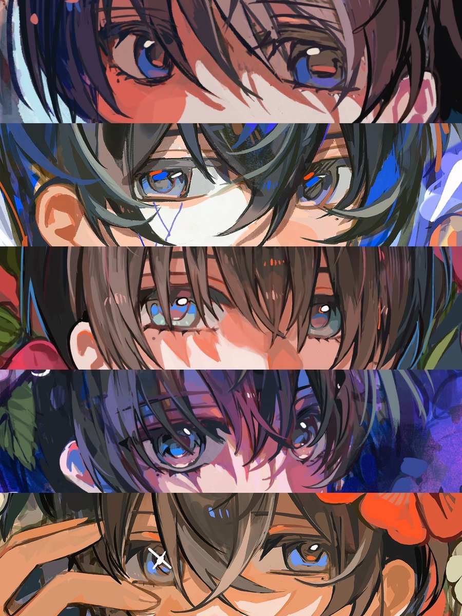 2du_ichizu's tweet photo. 澄んだ瞳を描くのが好きです https://t.co/KLyCCpRZbJ