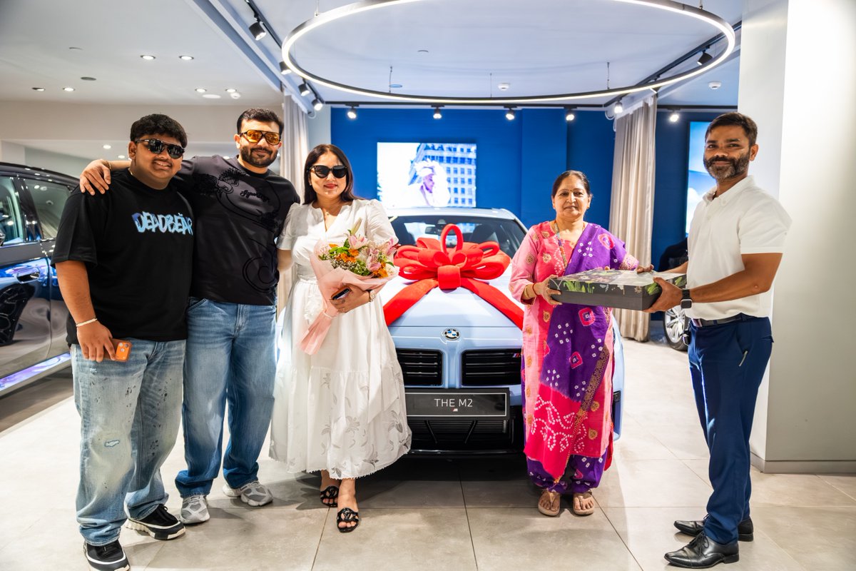 BMWInfinityCars's tweet photo. Congratulations to Mr. Ashish Ramakant Kadam and family on their brand new BMW M2. Welcome to the ever-growing family of BMW.

#BMWM2 #BMWInfinityCars #BMWIndia #infinitycars

Book your test drive today: 📲 +91 22671 45100 https://t.co/oxqQ96BeVY