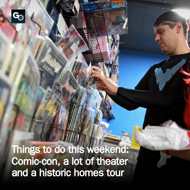 GoGuideLV's tweet photo. Things to do this weekend: Comic-con, a lot of theater and a historic homes tour https://t.co/Nk00hUXteo https://t.co/RrqdnNfTfT